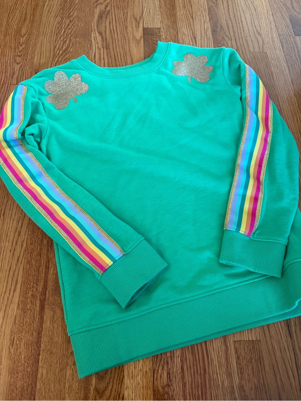 💕3 for $15💕Cat & Jack Shamrock Sweatshirt